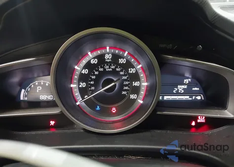 2014 Mazda Mazda3 I Touring z USA, uszkodzony, nr VIN JM1BM1V73E1107778